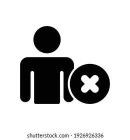 vector de icono de persona de contacto