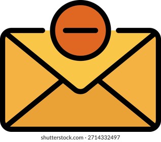Borrar Email Icon: Cancelar suscripción, bloquear o eliminar