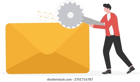 Excluir o e-mail do lixo
