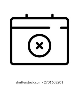 Borrar Event Clean Icon Pack para eliminación de calendarios, edición de programaciones y control de gestión de tiempo
