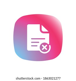 Datei löschen - Schaltfläche für das Symbol App