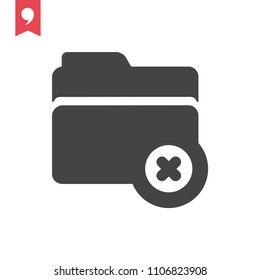 delete folder icon