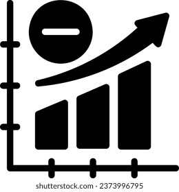 delete glyph icon illustration vector