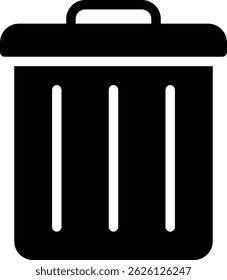 delete glyph icon illustration vector