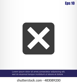 Delete icon