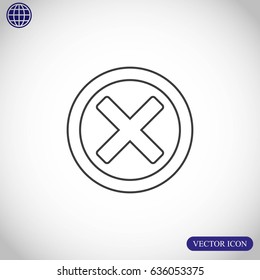 Delete icon