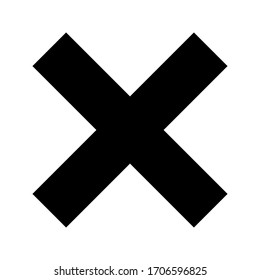  Icono de eliminación. Inicio de sesión cruzado en círculo - puede ser usado como símbolos de mal, cerrar. vectoriales 10