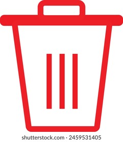 Delete icon design EPS 10.