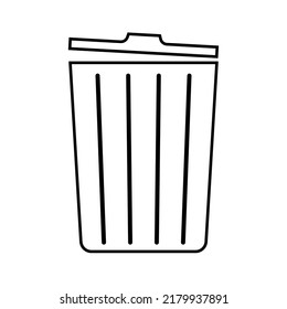 Delete Icon. Dustbin, Vector illustration EPS 10 File.