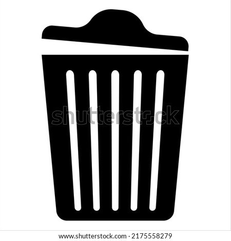 Delete Icon. Dustbin, Vector illustration EPS 10 File.