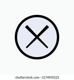 Icono de eliminación. Borrar, Eliminar símbolo - Vector.