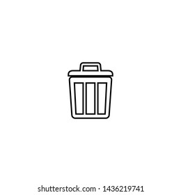 Delete icon. File remove  button