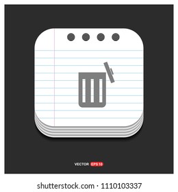 Delete Icon - Free Vector Icon - Free vector icon