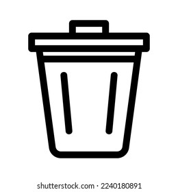 Icono de eliminación o logotipo símbolo de signo aislado ilustración vectorial - iconos vectoriales de estilo negro de alta calidad
