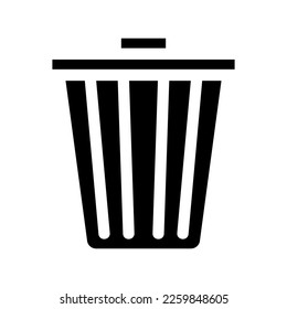 Icono de eliminación o logotipo símbolo de signo aislado ilustración vectorial - iconos vectoriales de estilo negro de alta calidad