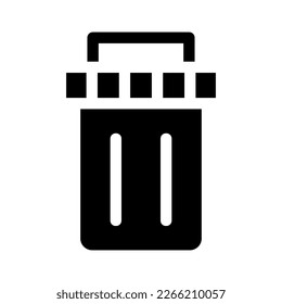 Icono de eliminación o logotipo símbolo de signo aislado ilustración vectorial - iconos vectoriales de estilo negro de alta calidad