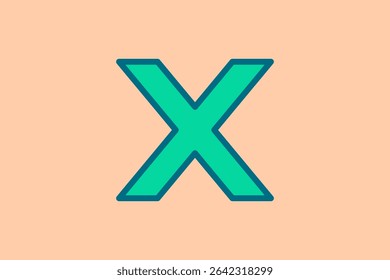 Delete icon. icon related to UI elements. suitable for web site, app, user interfaces,element, printable etc. flat line icon style. simple vector design editable