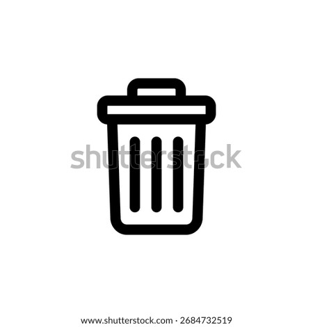 Delete Icon for Remove and Erase