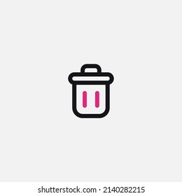Delete icon sign vector,Symbol, logo illustration for web and mobile