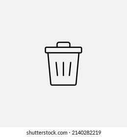 Delete icon sign vector,Symbol, logo illustration for web and mobile