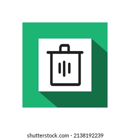 icono de eliminación, icono de tecnología, ilustración vectorial