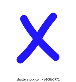 Delete icon vector