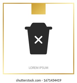 Eliminar vector de icono, signo de elementos no utilizados