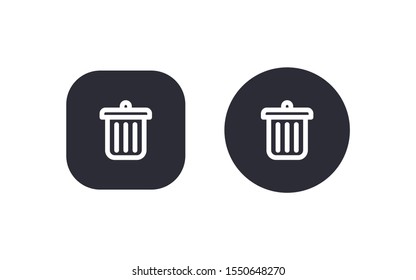 Delete icon vector illustration design. Scalable vector design