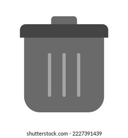 Delete icon vector image. Can also be used for Media Buttons. Suitable for mobile apps, web apps and print media.