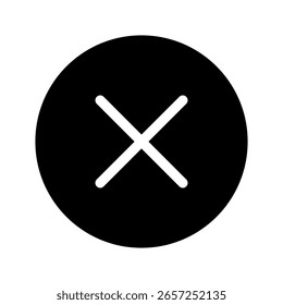 Delete Icon Vector Symbol Design Illustration