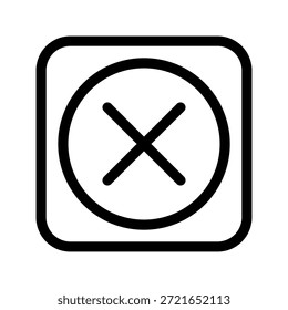 Symboldesign-Illustration für Vektorsymbol löschen