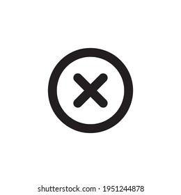 Delete Icon, Vector for web sites and apps