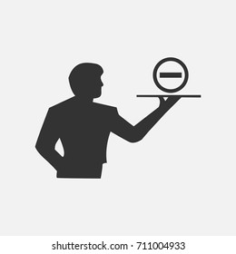 delete icon,vector illustration