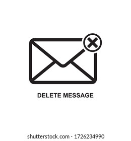 DELETE MESSAGE ICON , RECYCLE EMAIL ICON