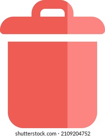 Delete music, illustration, vector on a white background.
