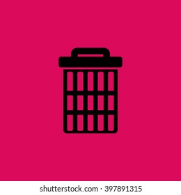 Delete, Recycle Bin, Dust Bin, Trash Can Icon. Eps-10.
