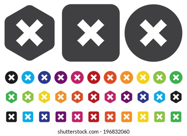 delete remove button