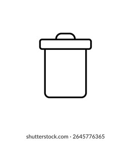 delete, remove, trash, bin, erase icon