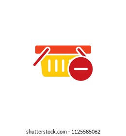 Delete Shop Logo Icon Design