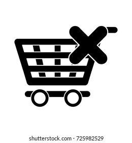 delete shopping cart icon