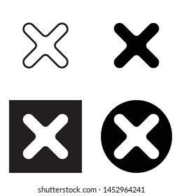Delete, a simple flat logo, which can be used for the purposes of building a mobile desktop web program