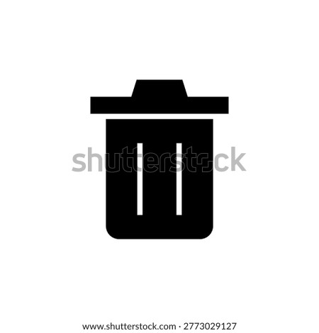 Delete solid icon for file removal