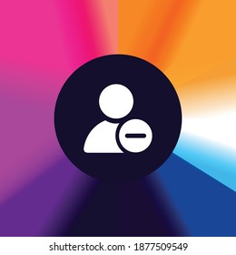 Delete User - App Icon Button