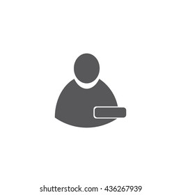 Delete User Icon, Vector