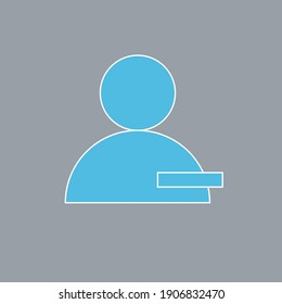 Delete User Icon For Website and Business