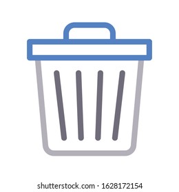 delete vector color line icon 
