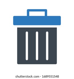 delete vector glyph color icon 