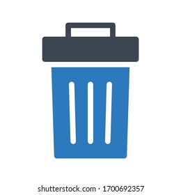 delete vector glyph color icon 