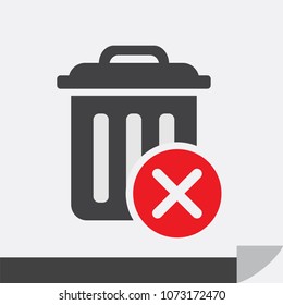 delete vector icon