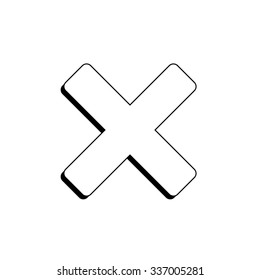 Delete - vector icon